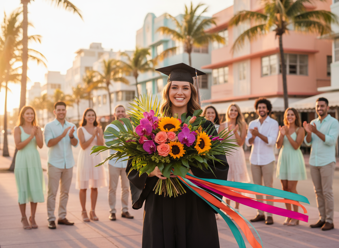 Florists in Miami Florida: Your Guide to Custom Bouquets & Graduation Flowers